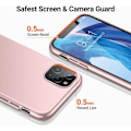 Miniatyrbillede 3 af 7: iPhone 11 Pro Ultra tyndt letvægtscover Basic V2 Rose Gold Pink gold