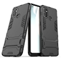 Pikkukuva 1 / 9: OnePlus Nord N100 iskunkestävä kotelo jalustalla ThinArmor Black