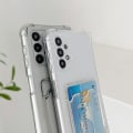 Miniatyrbild 3 av 4: Stöttåligt Skal med Kortfack Samsung A42 5G Transparent
