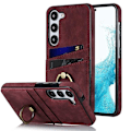 Miniatyrbillede 11 af 11: Samsung S23 Ultra mobilcover med kortholder Retro V4 Svart
