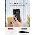 Miniatyrbillede 5 af 11: Xiaomi Redmi Note 11 / 11S Praktisk stødsikkert cover med ringholder V3 Black