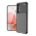 Miniatyrbild 1 av 6: Samsung A35 5G Stöttåligt Slimmat Skal FullCarbon V4 Svart