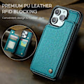 Miniatyrbillede 9 af 9: CaseMe Shockproof Cover Kortholder Stander 4-rums iPhone 13 Pro Grön