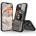 Pikkukuva 1 / 5: iPhone 14 Practical iskunkestävä kotelo sormustelineellä V4 Transparent