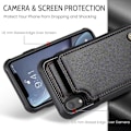 Miniatyrbillede 2 af 8: CaseMe Shockproof Cover Kortholder Stander 4-rums iPhone XR Sort