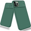 Pikkukuva 2 / 6: iPhone 11 Pro Max Iskunkestävä kotelo Sisäänrakennettu CamShield Grön