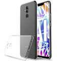 Pikkukuva 1 / 2: Yksinkertainen Mate 20 Lite -iskuja vaimentava silikonikuori Transparent