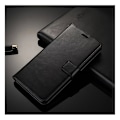 Miniatyrbillede 5 af 5: Zenfone 7 Pro Wallet Case PU Læder 4-SLOT Evry - Sort Black