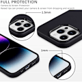 Pikkukuva 3 / 9: iPhone 11 Pro Iskunkestävä Premium Magsafe -suojus Vegaanin nahkainen Nordcell™ Svart