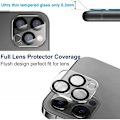 Miniatyrbillede 2 af 4: 2-PACK iPhone 11 Pro Max beskyttelse Linsebeskyttelse Kamerabeskyttelse Transparent