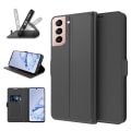 Miniatyrbillede 1 af 6: Samsung S21 FE Flip Case Skin Pro V2 med kortrum Black