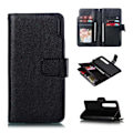 Miniatyrbillede 1 af 5: Xiaomi Mi 10/10 Pro praktisk pung-etui med 12-bakker Array V4 Black