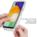 Pikkukuva 4 / 6: 360° täysin peittävä ja iskuja vaimentava kansi Samsung A14 5G/4G Transparent