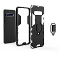 Pikkukuva 6 / 8: Samsung S10 Plus iskunkestävä kansi, jossa rengaspidike ThinArmor (SM-G975F) Black
