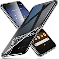 Pikkukuva 1 / 6: Yksinkertainen Google Pixel 3a:n iskuja vaimentava silikonikuori Transparent