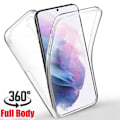 Miniatyrbillede 1 af 6: 360° fuld dækning & stødabsorberende cover Samsung S22 Plus Transparent