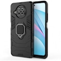 Miniatyrbillede 1 af 4: Xiaomi Mi 10T Lite Stødsikkert dæksel med Ringholder ThinArmor Black