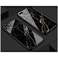Miniatyrbillede 7 af 7: iPhone 7 Plus Marble Shell 9H Glasbagside Glasbagside Black Variant 2