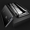 Pikkukuva 8 / 8: iPhone 7 Plus Ultra Thin Iskuja vaimentava Shell Blanc Svart