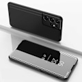 Miniatyrbillede 6 af 6: Samsung S21 Ultra Flip Case Clear View Standing V2 Rocket Black