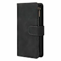 Miniatyrbillede 6 af 6: iPhone 13 Pro multifunktionelt pung etui Lynlås 8-rum Svart