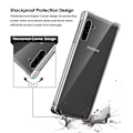 Miniatyrbillede 2 af 4: Samsung Note 10 stødabsorberende silikone Shell Shockr Transparent