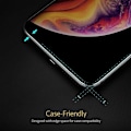 Miniatyrbillede 3 af 5: iPhone 13 Pro Max Privacy Hærdet glas 0,26 mm 2,5D 9H Transparent