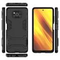 Pikkukuva 6 / 7: Xiaomi Poco X3 NFC iskunkestävä kotelo jalustalla ThinArmor Black