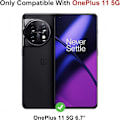 Miniatyrbillede 3 af 8: OnePlus 11 5G Shockproof Shell SlimCarbon Black