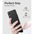 Miniatyrbillede 3 af 6: iPhone XR Ultratyndt matsort cover Basic V2 Black