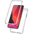 Pikkukuva 1 / 8: 360° täysin peittävä ja iskuja vaimentava kotelo iPhone 11 Transparent
