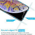 Miniatyrbild 4 av 6: 2-PACK iPhone XS Max Härdat glas 0.26mm 2.5D 9H Transparent