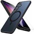 Pikkukuva 1 / 7: 3in1 Täydellinen Samsung S24 iskuja vaimentava kotelo MagSafe-yhteensopiva - musta