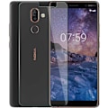 Pikkukuva 1 / 2: Nokia 7 Plus Karkaistu lasi 0,26mm 2,5D 9H Transparent