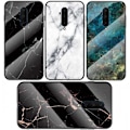 Pikkukuva 1 / 8: OnePlus 8 Marble Shell 9H Tempered Glass Back Glassback V2 Green Variant 3