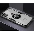 Miniatyrbild 3 av 6: iPhone XR Praktisk Stöttåligt Skal med Ringhållare V4 Svart