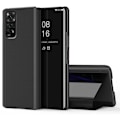 Pikkukuva 2 / 4: Xiaomi Redmi Note 11 / 11S Smart Flip Case Clear View Seisova V2 Rocket Black