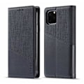 Pikkukuva 6 / 7: Tyylikäs iPhone 11 Pro Max -kuori PU-nahkaa ja RFID-esto Black