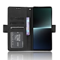Miniatyrbild 6 av 8: Xperia 1 VI Plånboksfodral PU-Läder 6-FACK Winston V3 Svart