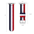 Miniatyrbillede 6 af 6: Nato Armbånd Apple Watch Series 6 40mm Multicolor