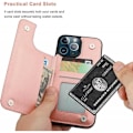 Pikkukuva 4 / 6: iPhone 13 Pro iskunkestävä kotelo, 3-taskuinen Flippr V2 Pink gold