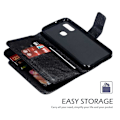 Miniatyrbillede 6 af 8: Samsung A40 praktisk pung-etui med 12-bakker Array V4