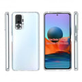 Miniatyrbild 2 av 5: Xiaomi Redmi Note 10 Pro Stötdämpande Mjukt Skal Simple® Transparent
