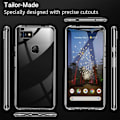 Miniatyrbillede 6 af 6: Google Pixel 3a stødabsorberende silikonecover Enkelt Transparent