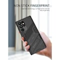 Miniatyrbillede 5 af 10: Samsung S24 Ultra stødsikkert cover med Kickstand ThinArmor V2 - Sort