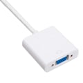 Pikkukuva 3 / 3: Signaalimuunnin Mini DisplayPort (m) / VGA (f) Black
