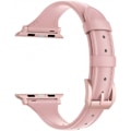 Miniatyrbild 5 av 6: Apple Watch 38/40/41mm Stilrent Läderarmband Mercy - Rosa