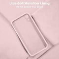 Miniatyrbild 5 av 6: iPhone XR Gummibelagd Mattrosa Skal Kameraskydd Liquid - Rosa