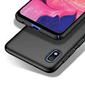 Miniatyrbillede 3 af 5: Samsung A10 Ultrathin Matte Black Shell Basic V2 Black