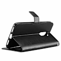 Miniatyrbillede 3 af 3: Xiaomi Mi 9T Pro Pung-etui PU-læder 4 RUMM Black